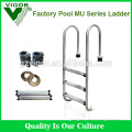 Strong and Duty heavy swimming pool step ladder with stainless steel steps